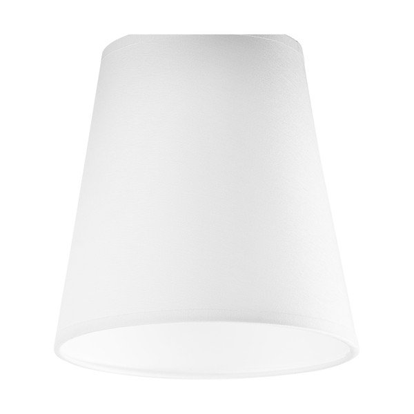 Plafonieră albă cu abajur textil ø 15 cm Lula – LAMKUR-image-4