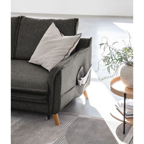 Colțar gri închis extensibil (cu colț pe partea stângă ) Charming Charlie – Miuform-image-4