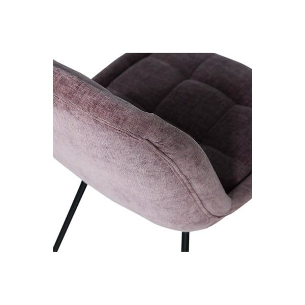 Scaune de dining mov lavandă din catifea 2 buc.  Crate – BePureHome-image-4