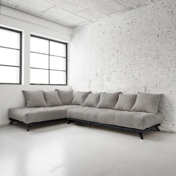 Canapea Senza Black/Granite Grey-image-2