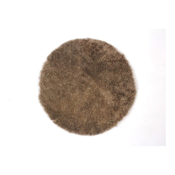 Pernă din blană de oaie Auskin Batair, ∅ 35 cm