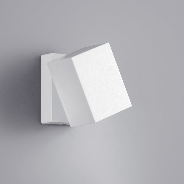 Aplică pentru exterior Trio Tiber White, 10 cm