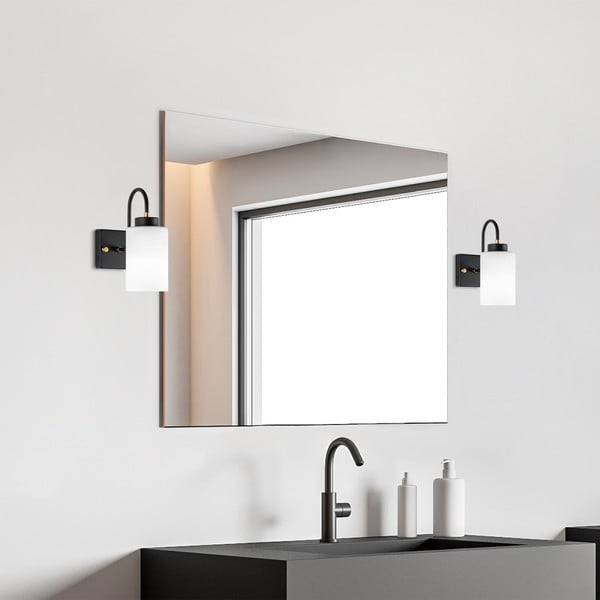 Aplică de perete alb-negru ø 10 cm Duzsuz – Opviq lights-image-3