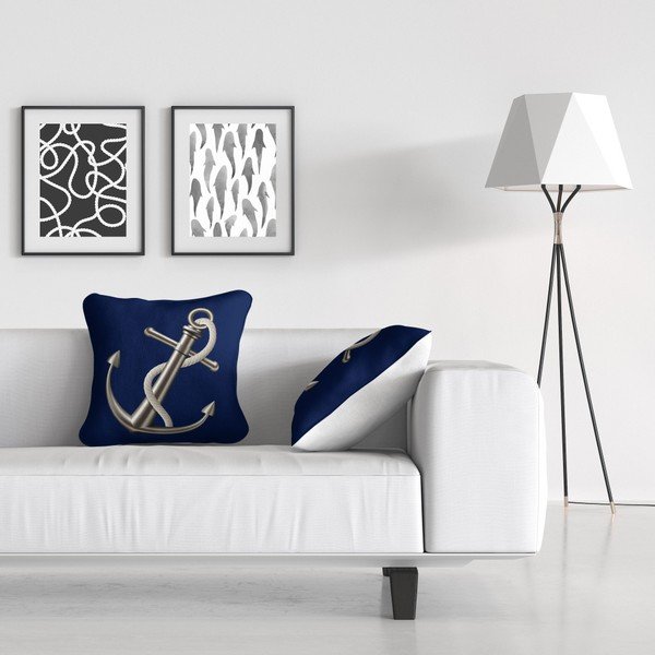 Față de pernă decorativă Kate Louise Anchor, 43 x 43 cm-image-1