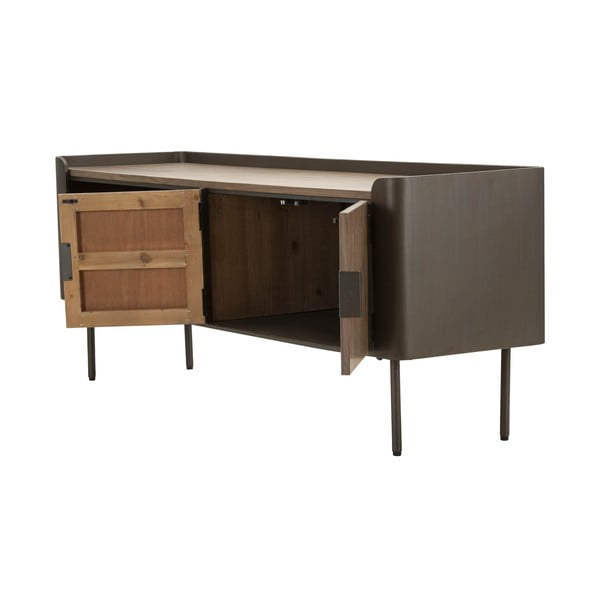 Comodă TV maro din lemn de brad 150x58 cm Toronto – Mauro Ferretti-image-3