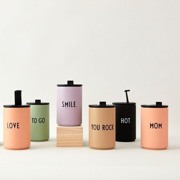 Cană termos bej 350 ml You Rock – Design Letters-image-2
