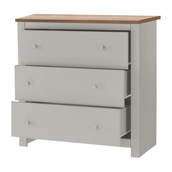 Comodă gri înaltă 81x35 cm Emerald – Støraa-image-3