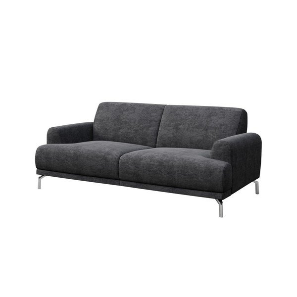 Canapea MESONICA Puzo, gri închis-image-2