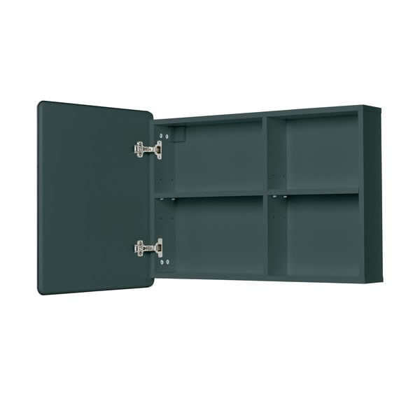 Dulap de baie verde închis suspendat/cu oglindă 80x58 cm Color Bath – Tom Tailor-image-3