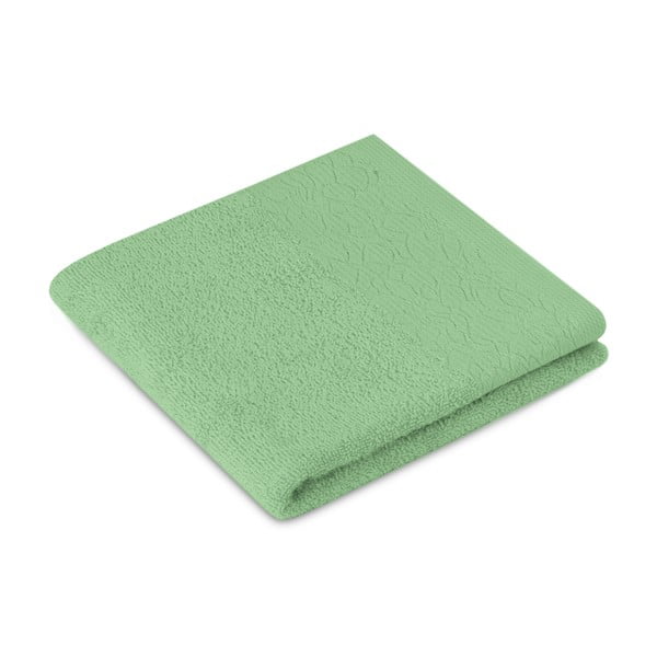 Prosoape de baie verde-deschis 2 buc. din bumbac din frotir Flos – Restilo-image-1