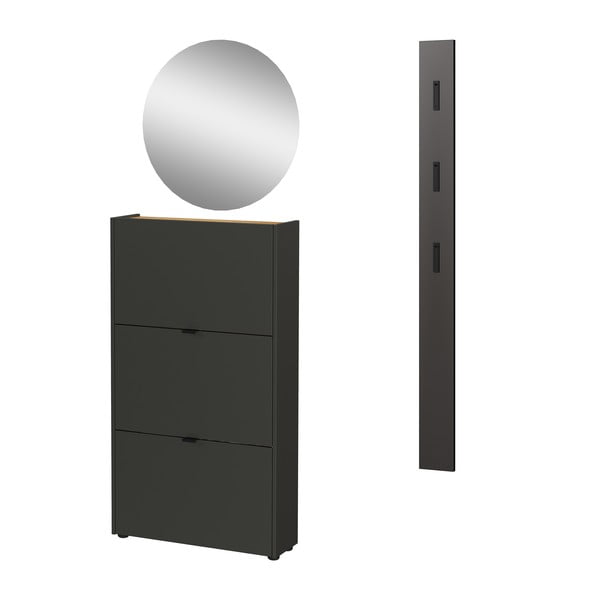 Set pentru hol gri antracit 101x200x22 cm Ameca – Germania