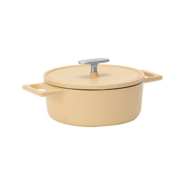 Cratiță cu capac din fontă 2 l adecvată pentru plita cu inducție Mattia 3.0 – FABINI