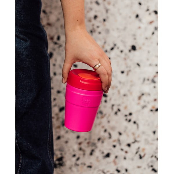 Cană termos roz 454 ml  Helix Thermal Afterglow L – KeepCup-image-1