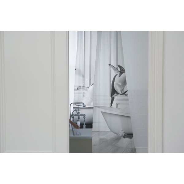 Perdea de duș 175x180 cm Showe Penguin – Little Nice Things-image-1