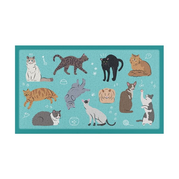 Covoraș de intrare 40x70 cm Cats – Artsy Doormats