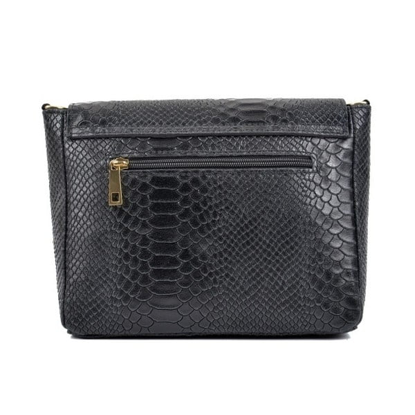 Geantă din piele Roberta M Tasima Nero, negru-image-4