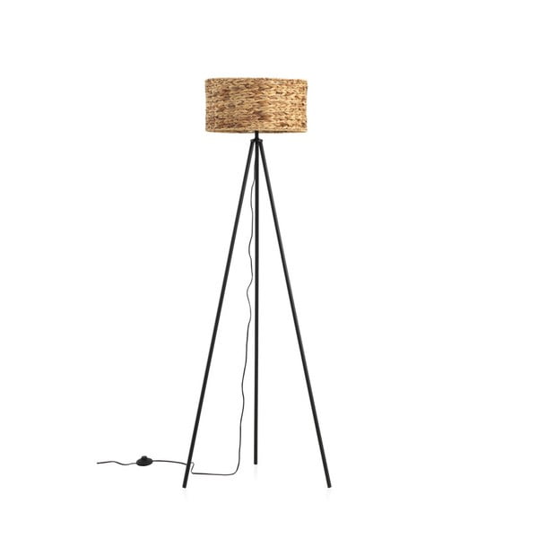 Lampadar cu abajur din iută (înălțime 156 cm) Phillipe – Geese