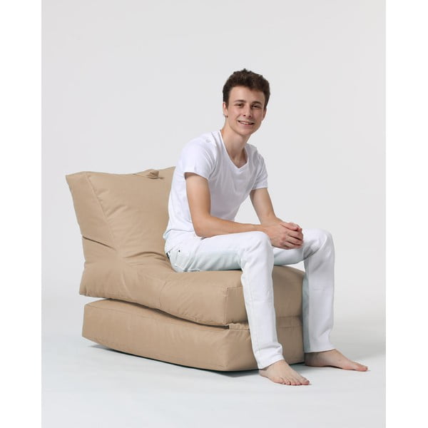 Beanbag pentru grădină bej Siesta – Floriane Garden-image-4