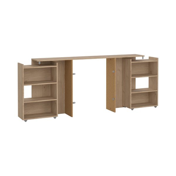 Tăblie de pat în culoare naturală 165x80 cm Naia – Tvilum-image-3