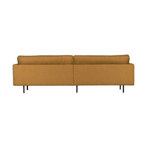 Canapea BePureHome Rodeo, 277 cm, galben închis-image-3