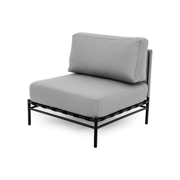 Modul de canapea de grădină gri deschis (de mijloc) Dandy – Sit Sit-image-3