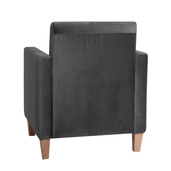 Fotoliu Max Winzer Milla Velvet, gri antracit-image-3