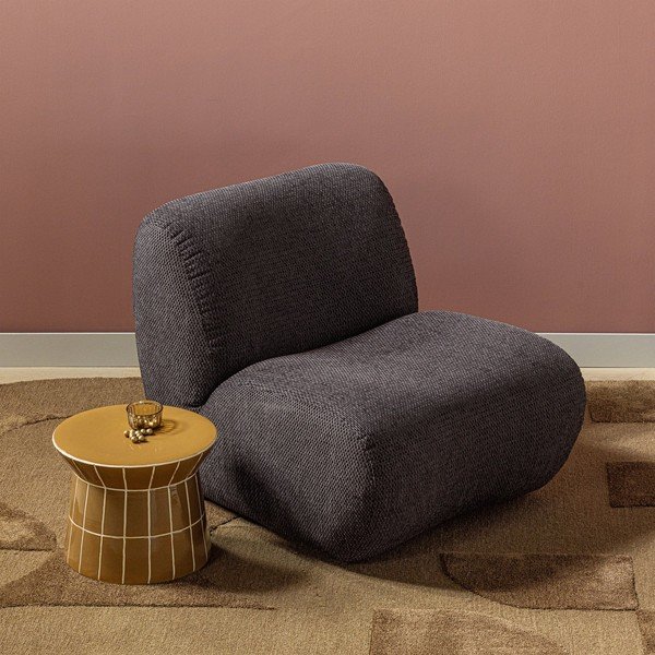 Măsuță auxiliară rotundă din ceramică ø 38 cm Plu – WOOOD-image-1