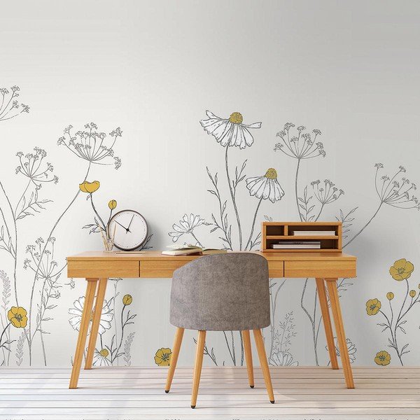 Tapet pentru copii 400 cm x 248 cm Through The Fields – Lilipinso-image-1