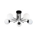 Lustră Squid Lighting Star, înălțime 34 cm, negru