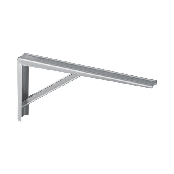 Suport pentru blat argintiu din oțel 30x4 cm – Sapho