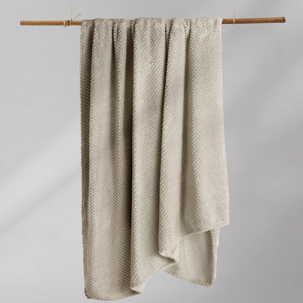 Pătură din microfibră DecoKing Henry, 150 x 200 cm, maro deschis-image-3