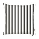Faţă de pernă Mike & Co. NEW YORK Pinky Light Stripes, 43 x 43 cm, alb - negru