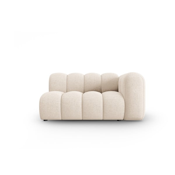 Modul pentru canapea crem (cu colț pe partea dreaptă) Lupine – Micadoni Home