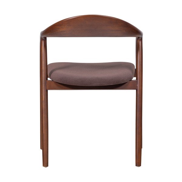 Scaun de dining maro cu cotiere din lemn de fag Bran – WOOOD-image-4