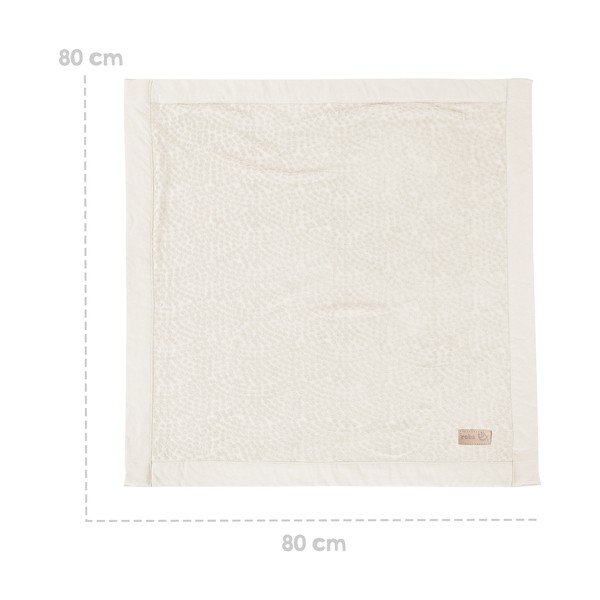 Pătură pentru copii crem 80x80 cm Seashells – Roba-image-3