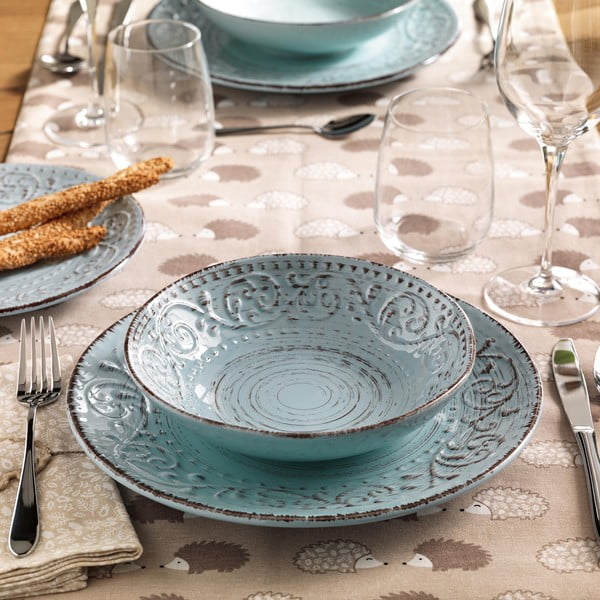 Farfurie din ceramică Brandani Serendipity, ⌀ 27,5 cm, maro-image-1