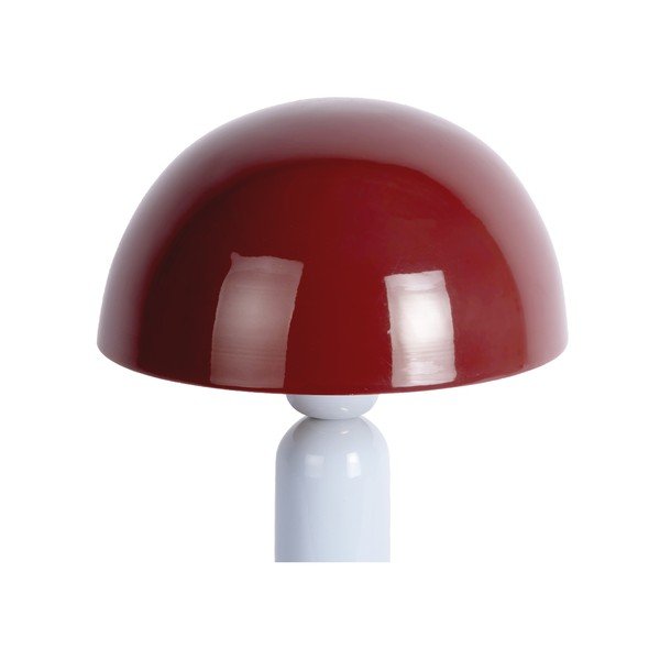 Veioză burgundy/albastru-deschis din metal (înălțime 30 cm) Firenze round – Leitmotiv-image-2