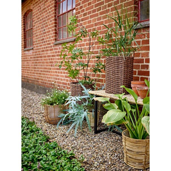 Ghivece decorative 2 buc. din ratan artificial ø 35 cm Cestina – Bloomingville-image-2