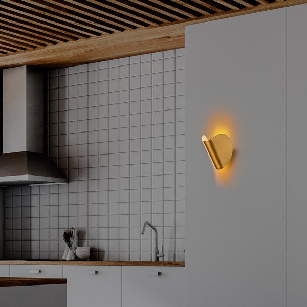 Aplică de perete aurie LED Heybe – Opviq lights-image-3