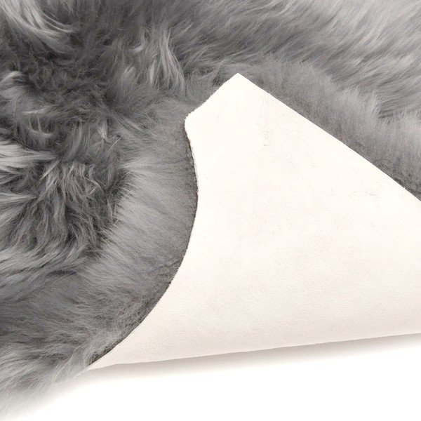 Blană de oaie Bonami Selection, 60 x 90 cm, gri-image-2