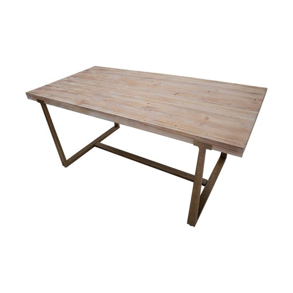 Masă de dining în culoare naturală 180x90 cm Ankara – Mauro Ferretti-image-4