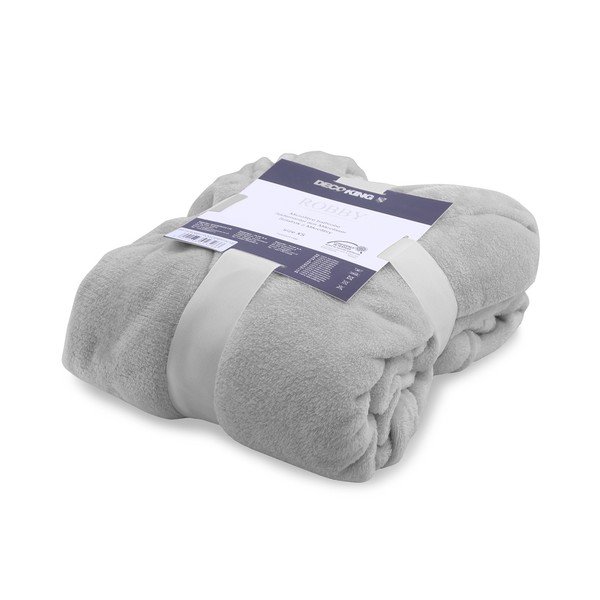 Halat baie unisex DecoKing Robby, mărime XS, gri-image-1