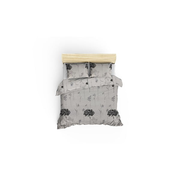 Set cuvertură matlasată și 2 fețe de pernă gri  200x220 cm Efil – Mijolnir-image-2