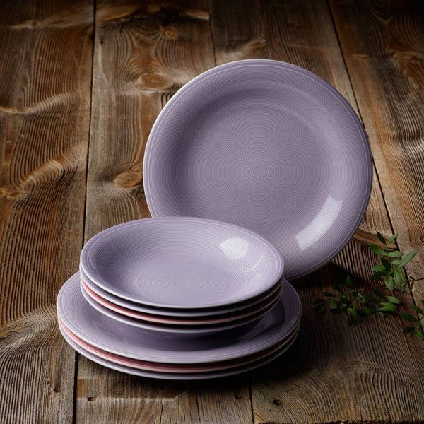 Farfurie adâncă din porțelan Like by Villeroy & Boch Group, 23,5 cm, mov-image-1
