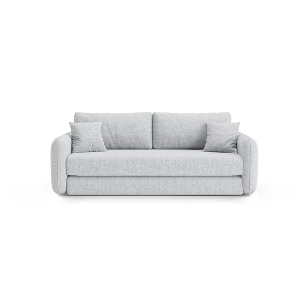 Canapea gri deschis extensibilă 225 cm – Micadoni 