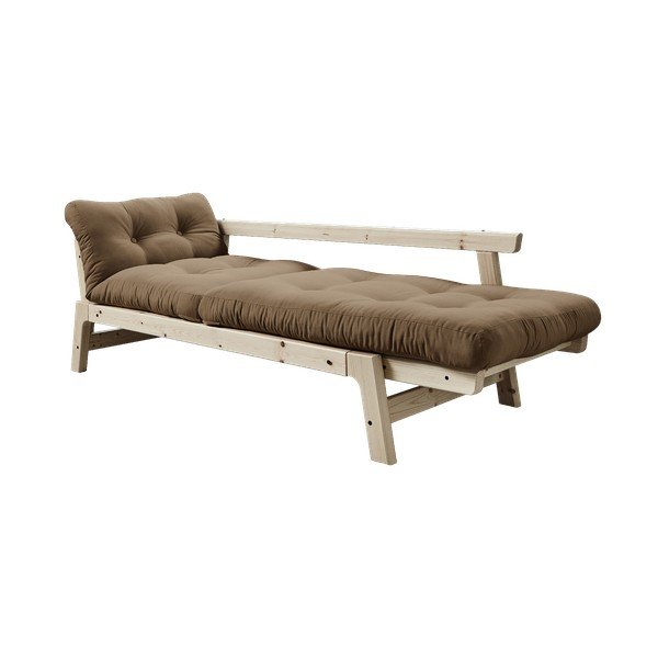 Canapea variabilă KARUP Design Step Natural/Mocca-image-3