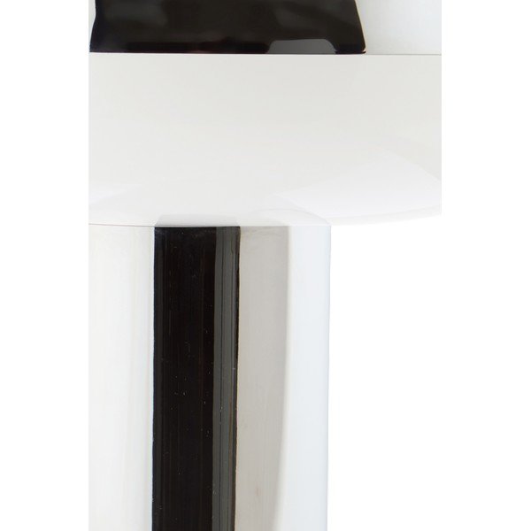 Veioză argintiu-lucios din metal (înălțime 32 cm) Paneta – Jotex-image-4