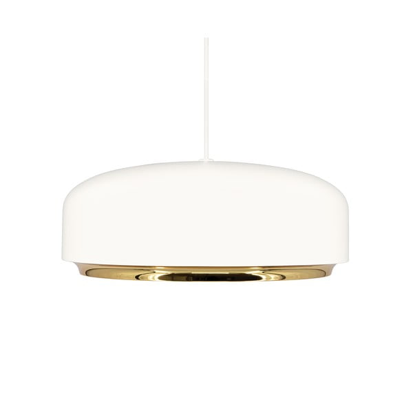 Lustră albă LED cu abajur din metal ø 40 cm Hazel medium – UMAGE