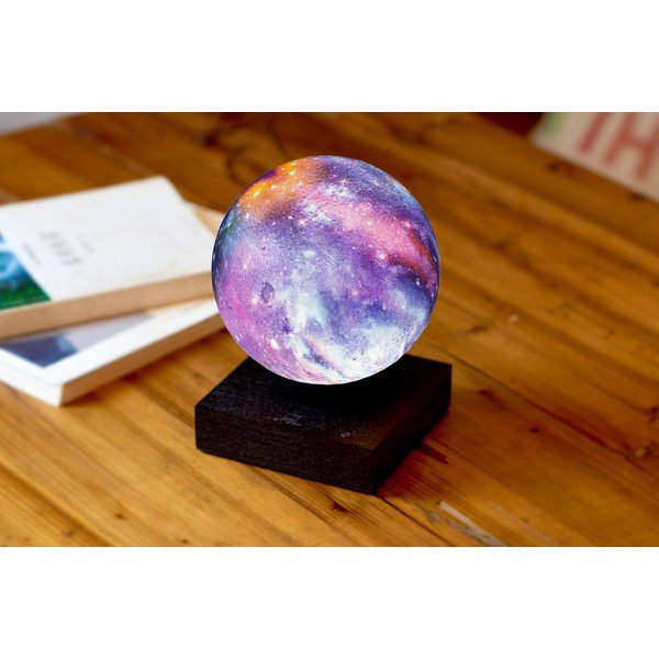 Decorațiune luminoasă neagră cu alimentare la priză ø 12 cm Galaxy – Gingko-image-3