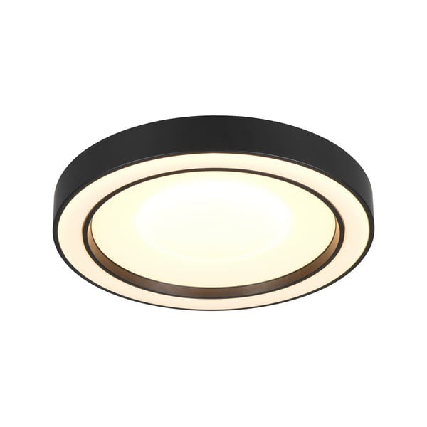 Plafonieră neagră-albă LED ø 40 cm Arco – Reality-image-3